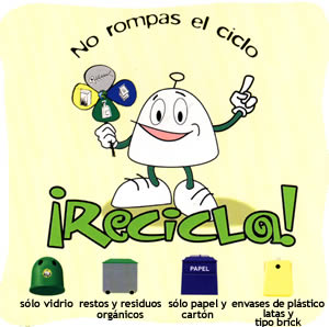 No rompas el ciclo ¡Recicla! - Ayuntamiento de Málaga -